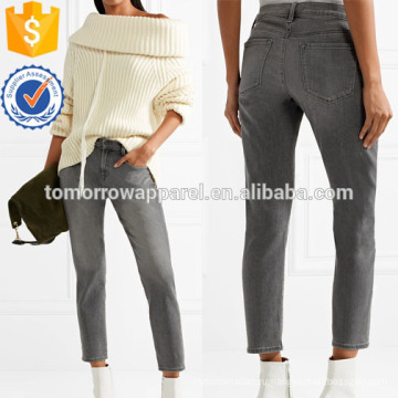 Sadey Обрезанное тонкий не так ... boyfrien джинсы оптом производство модной женской одежды (TA3061P)